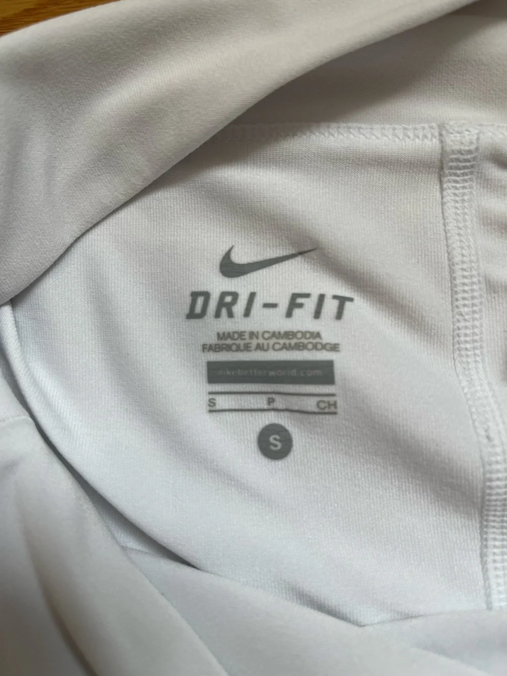 Nike Dri-FIT Tennis Skort Small White Pleated Built-In Shorts
